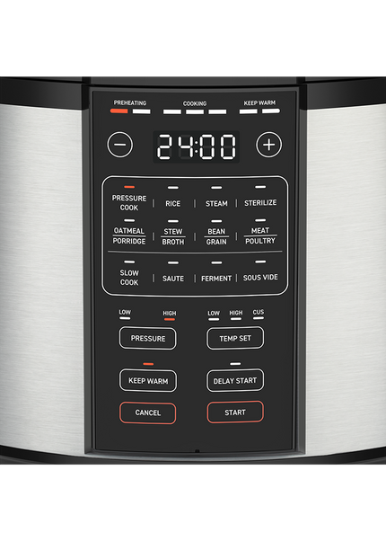 6.0-Quart Pressure Cooker & Wellness Guide Bundle