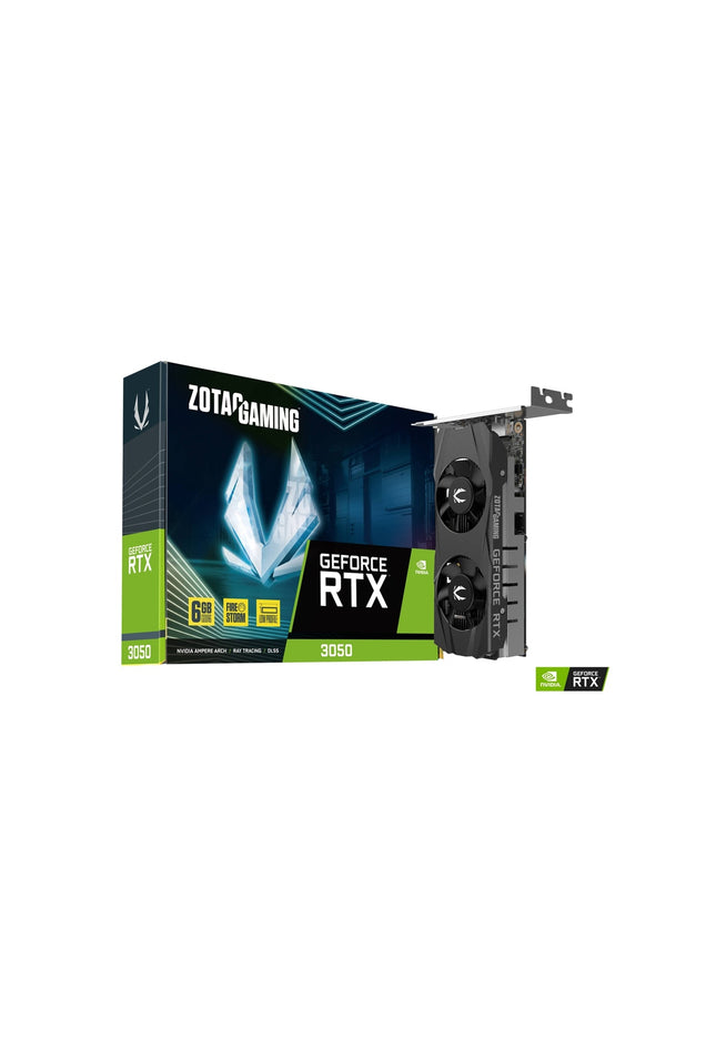 ZOTAC Gaming GeForce RTX 3050 Graphics Card, 6GB GDDR6 LP - (ZT-A30510L-10L)