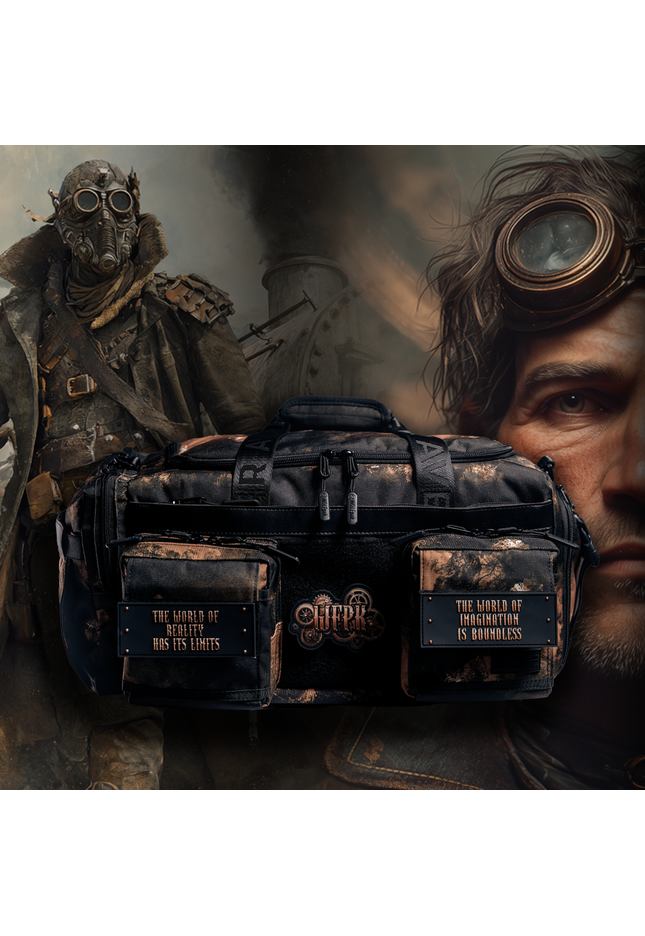 30L Perfect Duffle Bag Steam Punk