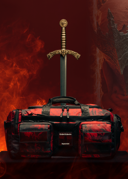 30L Perfect Duffle Bag Dante's Inferno
