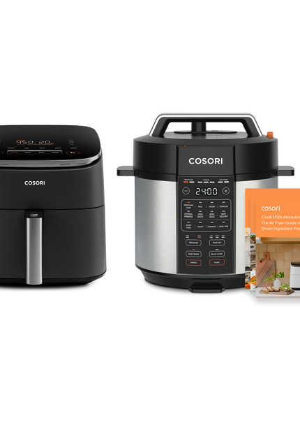 TurboBlaze™ 6.0-Quart Air Fryer & 6.0-Quart Pressure Cooker Bundle