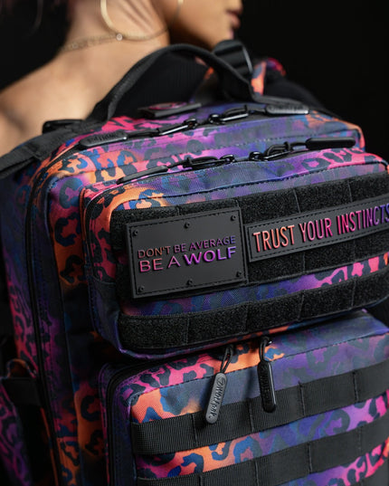 15L Backpack Neon Leopard