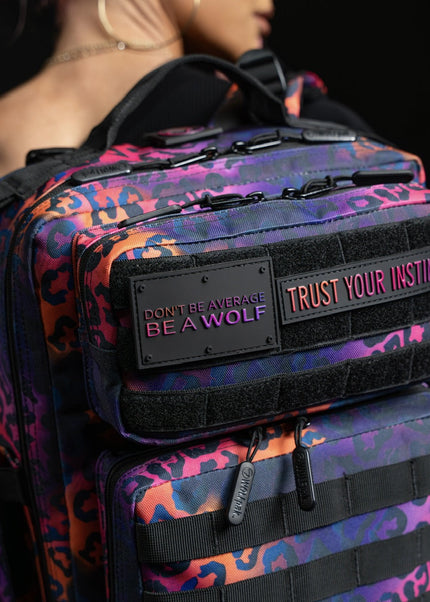 15L Backpack Neon Leopard