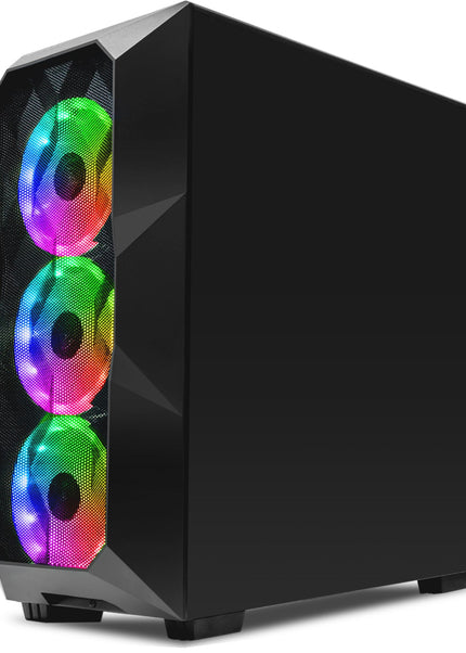 AQVIN Gaming PC Desktop Computer Tower, Intel Core i7 up to 4.60 GHz, 32GB DDR4 RAM, 1TB - 2TB SSD, RX 580, GTX 1660s, RTX 3050, RTX 3060, Windows 11 Pro, WIFI - RGB Keyboard and Mouse