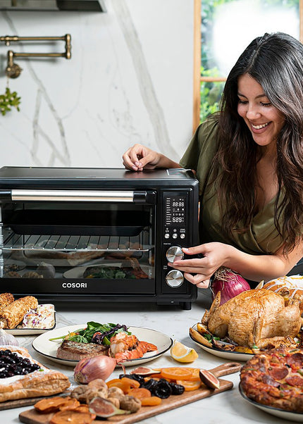 Deluxe XLS 32qt Toaster Oven with Air Fryer Function