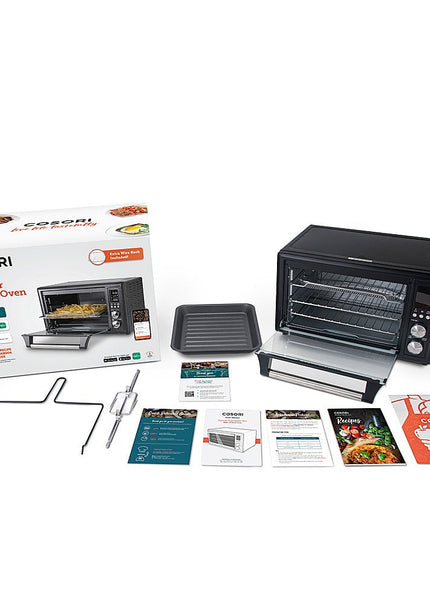 Deluxe XLS 32qt Toaster Oven with Air Fryer Function