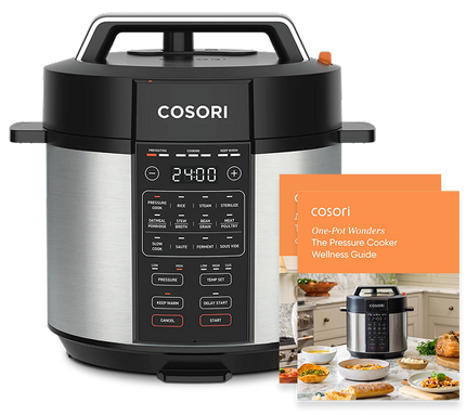 6.0-Quart Pressure Cooker & Wellness Guide Bundle