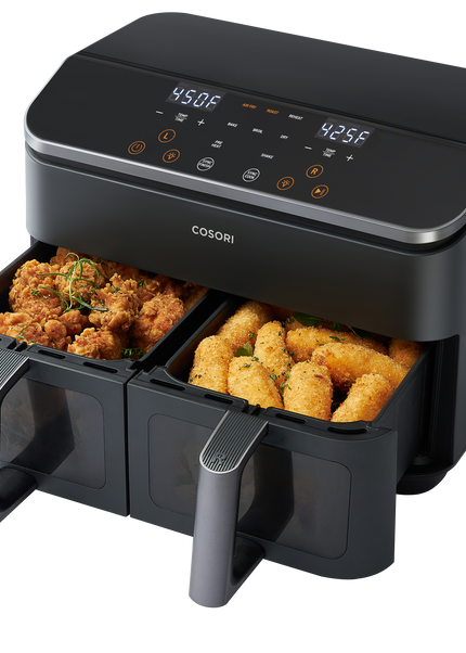 COSORI 9.0-Quart Dual Basket Air Fryer