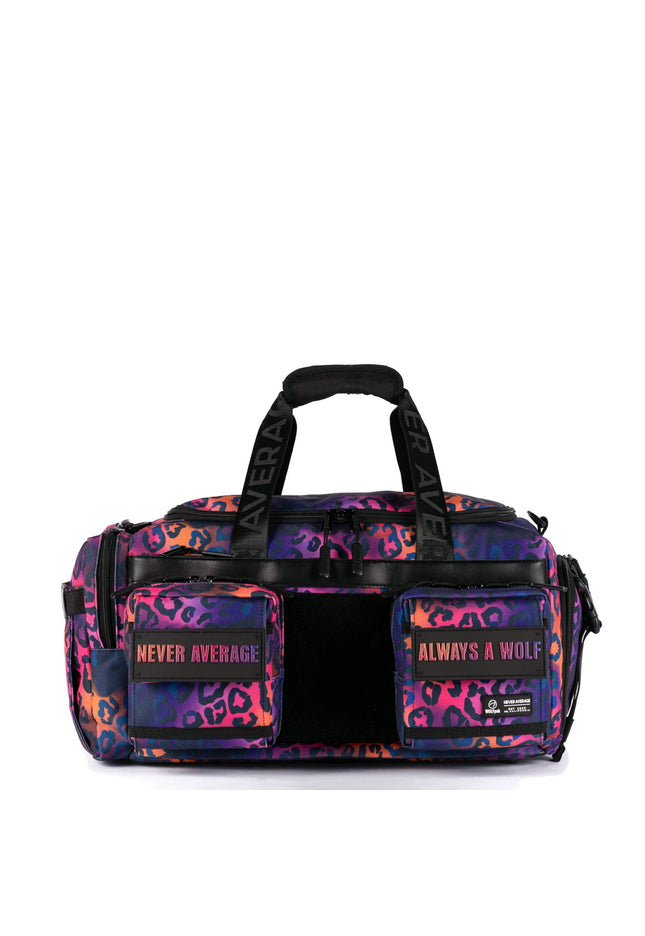 30L Perfect Duffle Bag Neon Leopard
