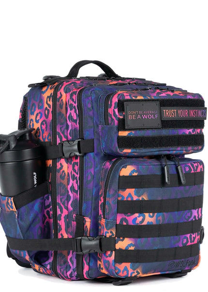 25L Backpack Neon Leopard