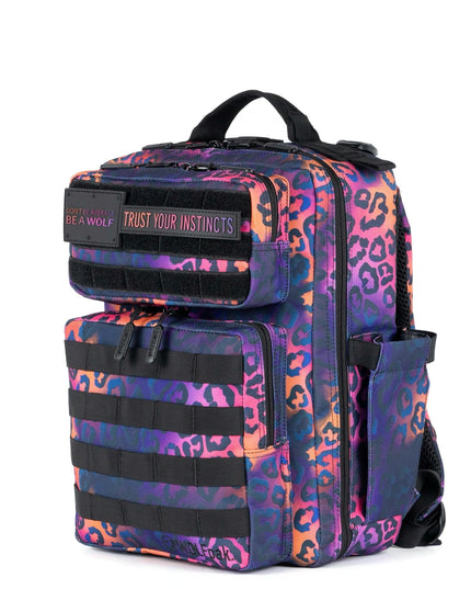 15L Backpack Neon Leopard