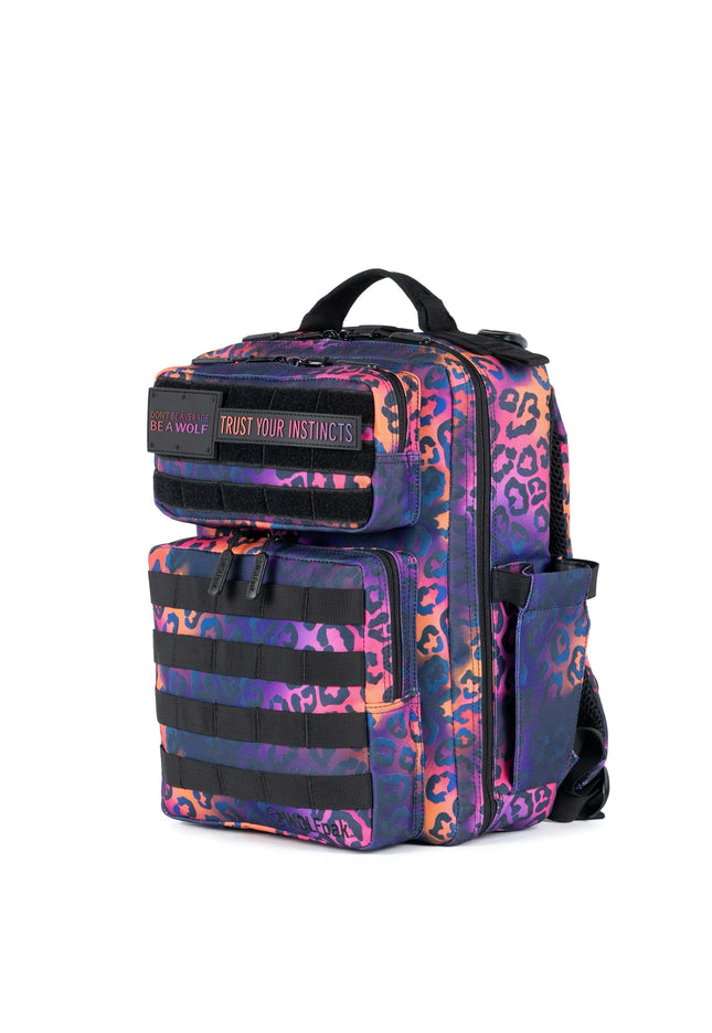 15L Backpack Neon Leopard