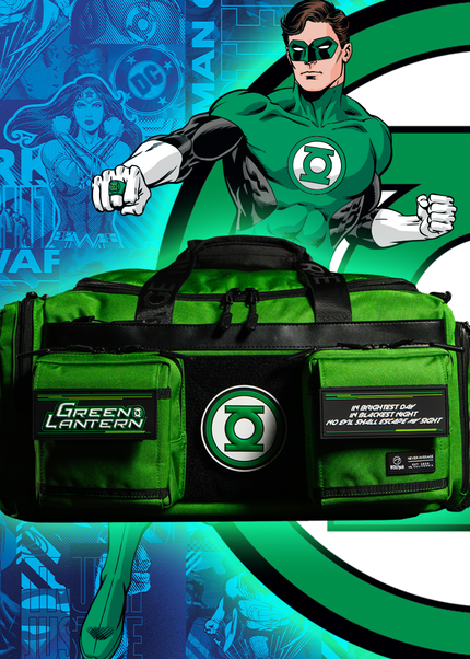 30L Perfect Duffle Bag Green Lantern