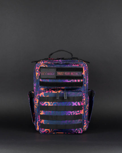 15L Backpack Neon Leopard