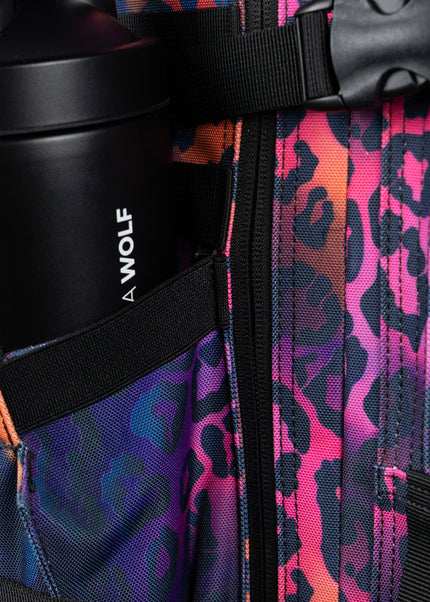 15L Backpack Neon Leopard