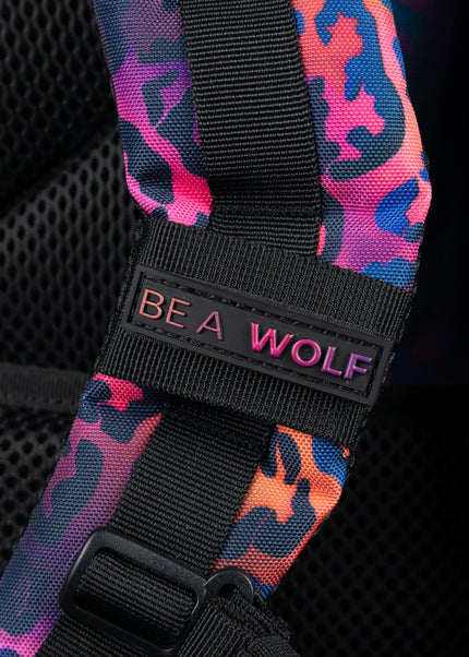 25L Backpack Neon Leopard