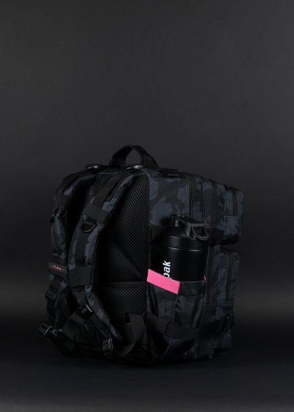 25L Backpack Black Hearts