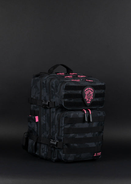 25L Backpack Black Hearts