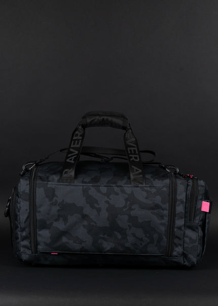 30L Perfect Duffle Bag Black Hearts