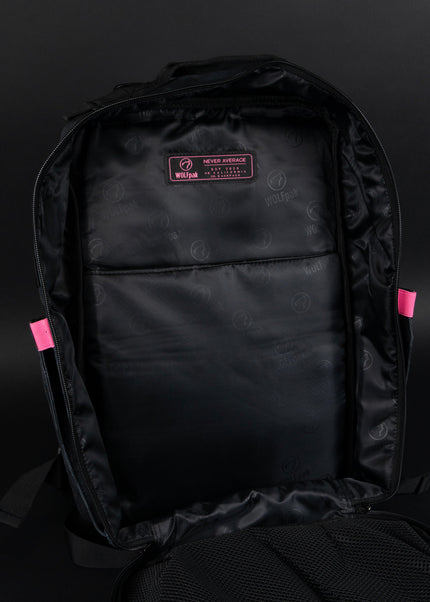 35L Backpack Black Hearts