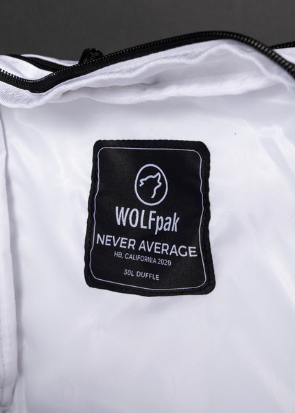 30L Perfect Duffle Bag Polar White
