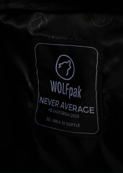 30L Perfect Duffle Bag Area 51