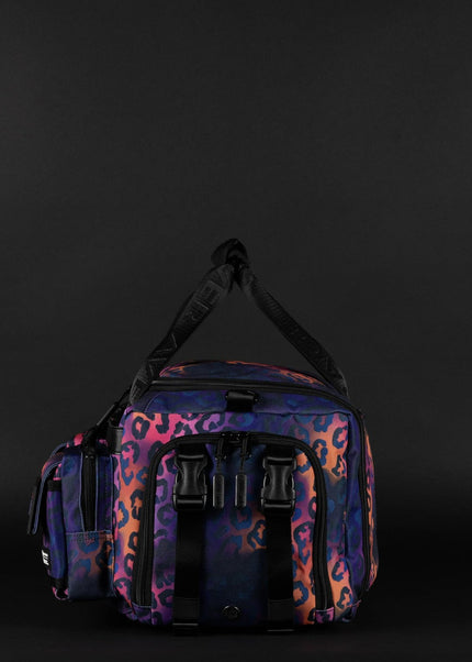 30L Perfect Duffle Bag Neon Leopard
