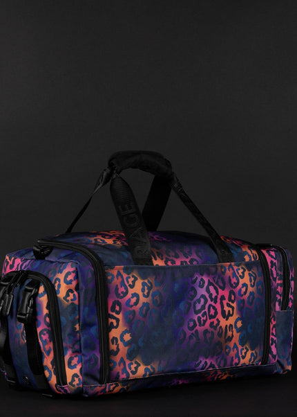 30L Perfect Duffle Bag Neon Leopard