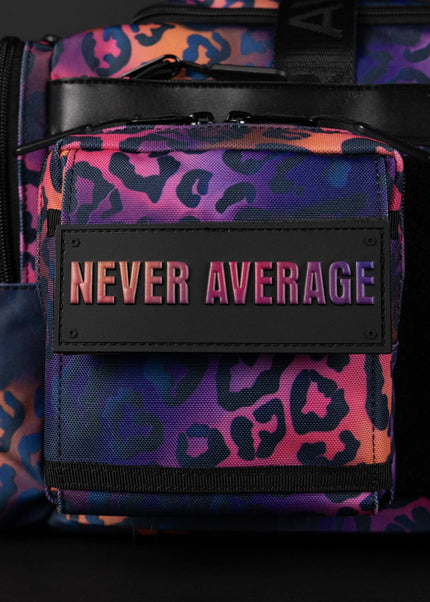 30L Perfect Duffle Bag Neon Leopard
