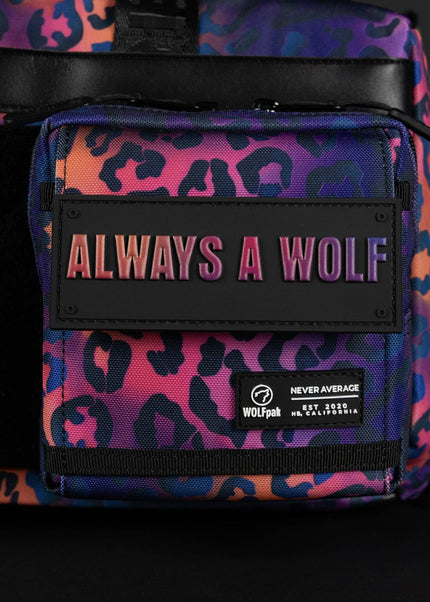 30L Perfect Duffle Bag Neon Leopard