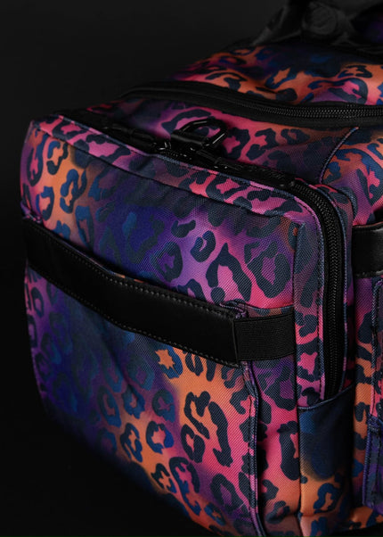 30L Perfect Duffle Bag Neon Leopard