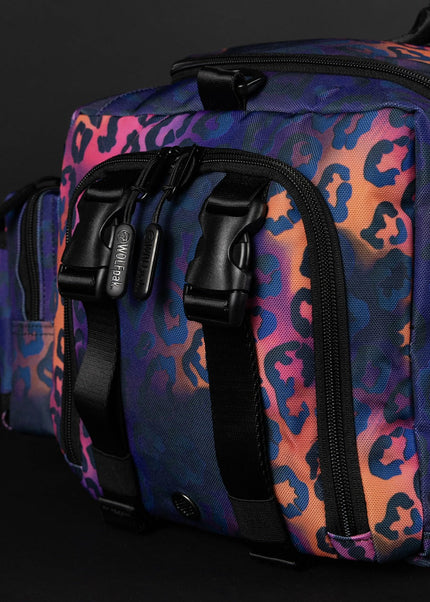 30L Perfect Duffle Bag Neon Leopard