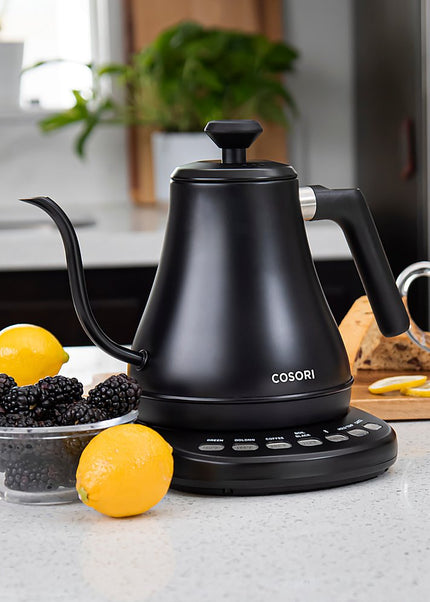 Smart 0.8L Gooseneck Electric Kettle - Black