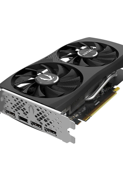 ZOTAC Gaming GeForce RTX 4060 8GB Twin Edge OC Graphics Card, 8GB GDDR6, 128-Bit Memory, Compact design with 2 Slot footprint, 3x Display Port, HDMI - (ZT-D40600H-10M)