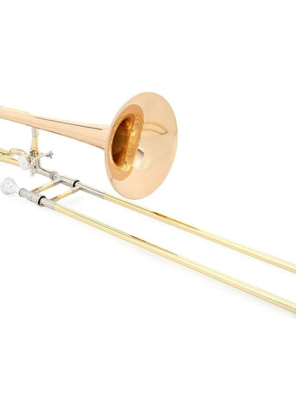 Yamaha YSL-882OR Xeno Professional F-Attachment Trombone - Clear Lacquer with Yellow Brass Bell