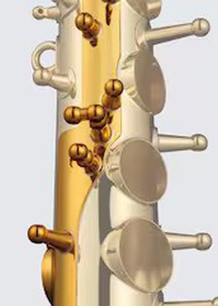Yamaha YTS-875 EX Professional Tenor Saxophone - Gold Lacquer
