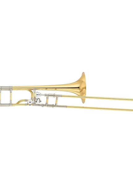 Yamaha YSL-882OR Xeno Professional F-Attachment Trombone - Clear Lacquer with Yellow Brass Bell