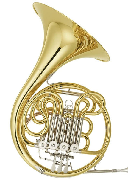 Yamaha YHR-671 Professional Double French Horn - Yellow Brass