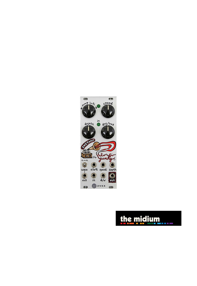 ZVEX Instant Lo-Fi Junky module (10 hp)